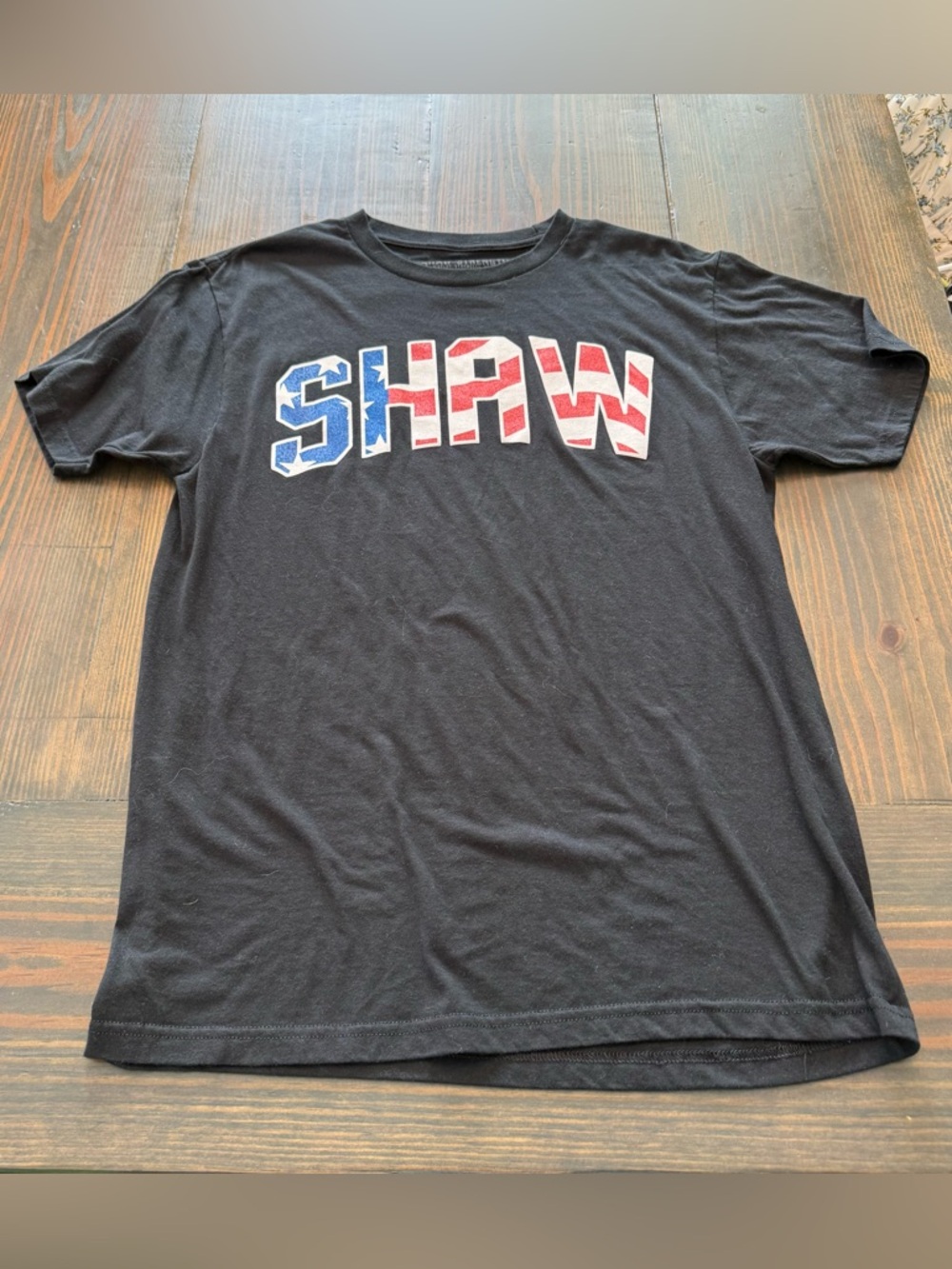 SHAW Graphic Short Sleeve T-Shirt in Black Shaw Classic / Brian Shaw